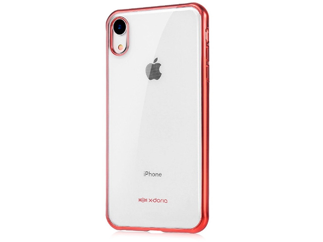 Чехол X-doria GelJacket Plus для Apple iPhone XR (красный, гелевый)