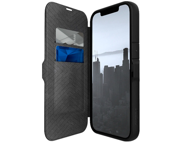 Чехол Raptic Urban Folio для Apple iPhone 13 pro (черный, кожаный)