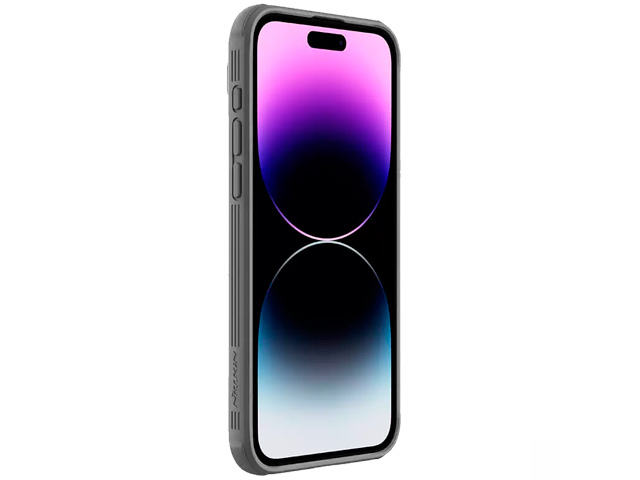 Чехол Nillkin CamShield Pro для Apple iPhone 15 pro (серый, композитный)