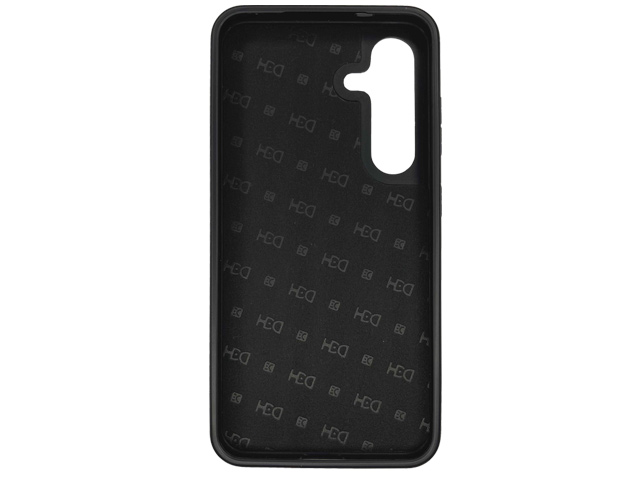Чехол HDD Stylish Case для Samsung Galaxy S24 (черный, кожаный)