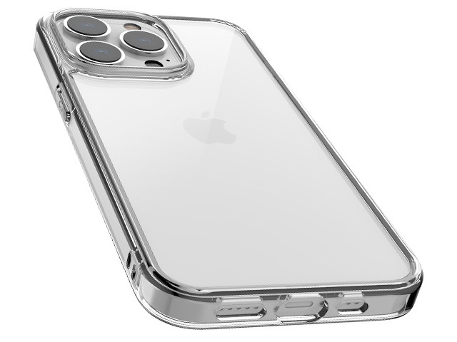 Чехол Raptic Glass Plus для Apple iPhone 13 pro max (прозрачный, гелевый/стеклянный)