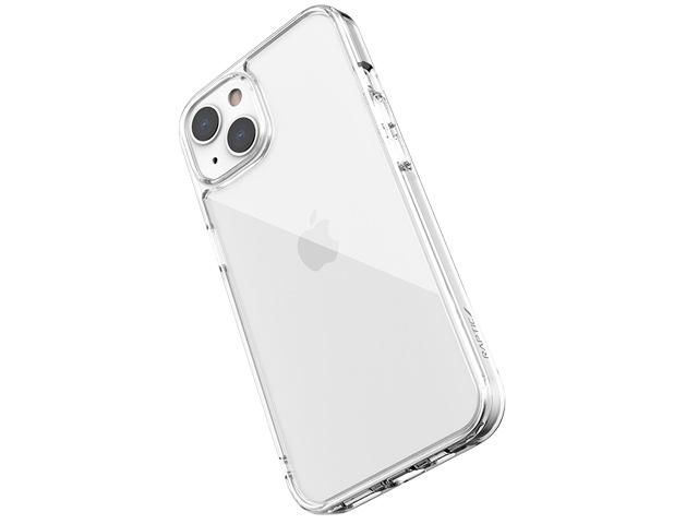 Чехол Raptic Glass Plus для Apple iPhone 13 (прозрачный, гелевый/стеклянный)