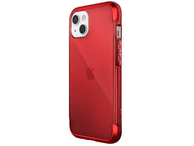 Чехол Raptic Air для Apple iPhone 13 (красный, маталлический)