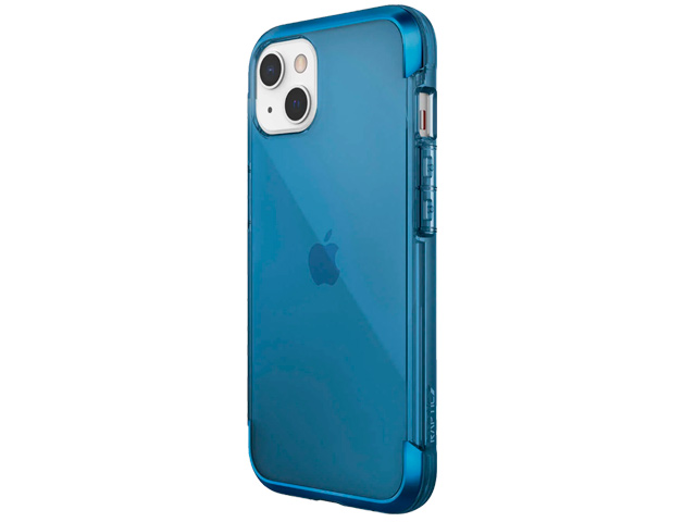 Чехол Raptic Air для Apple iPhone 13 (синий, маталлический)