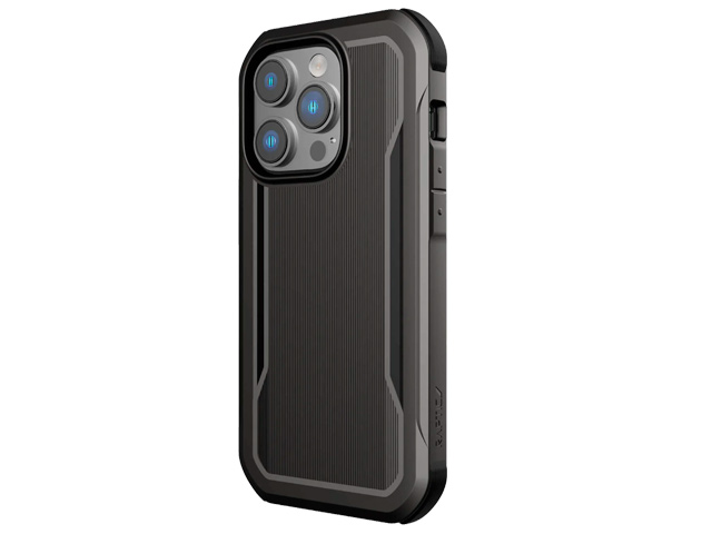 Чехол Raptic Fort Built для Apple iPhone 14 pro max (черный, пластиковый/гелевый, MagSafe)