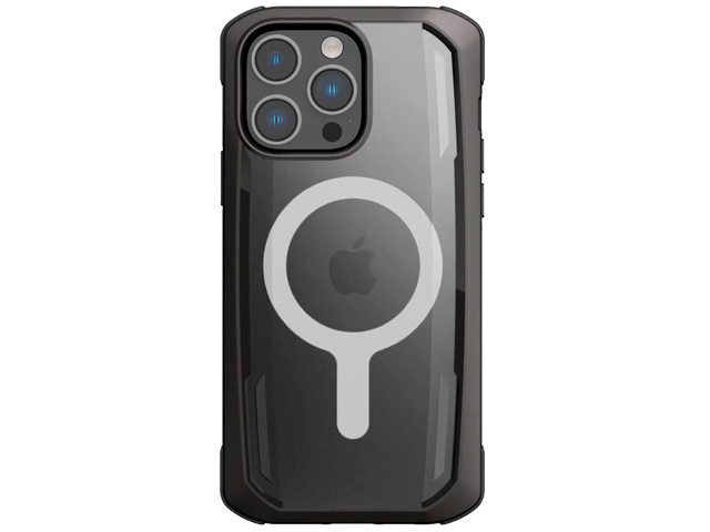 Чехол Raptic Secure для Apple iPhone 14 pro (черный, пластиковый/гелевый, MagSafe)