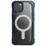 Чехол Raptic Secure для Apple iPhone 14 (темно-синий, пластиковый/гелевый, MagSafe)