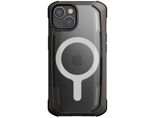 Чехол Raptic Secure для Apple iPhone 14 (черный, пластиковый/гелевый, MagSafe)