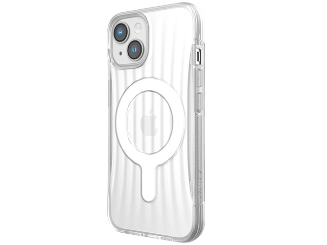 Чехол Raptic Clutch MagSafe для Apple iPhone 14 (прозрачный, пластиковый/гелевый)