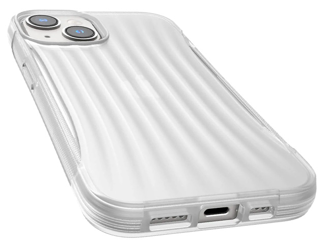 Чехол Raptic Clutch case для Apple iPhone 14 (прозрачный, пластиковый/гелевый)