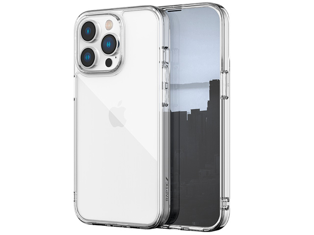 Чехол Raptic ClearVue для Apple iPhone 14 pro (прозрачный, пластиковый/гелевый)