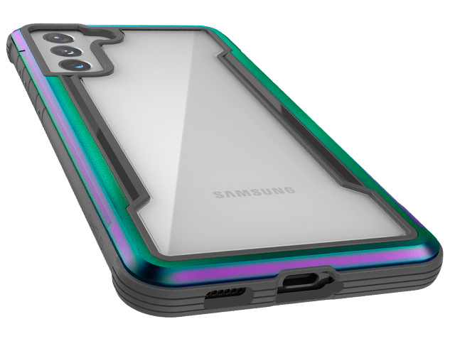 Чехол Raptic Defense Shield для Samsung Galaxy S21 plus (хамелеон, маталлический)