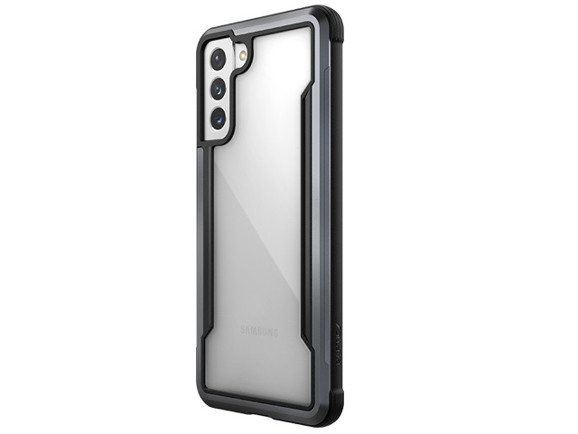 Чехол Raptic Defense Shield для Samsung Galaxy S21 plus (черный, маталлический)