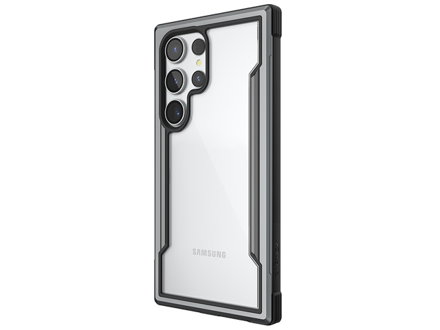 Чехол Raptic Defense Shield для Samsung Galaxy S24 ultra (черный, маталлический)