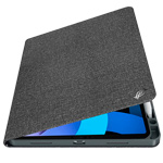 Чехол Raptic SmartStyle case для Apple iPad Pro 12.9 2022 (темно-серый, матерчатый)