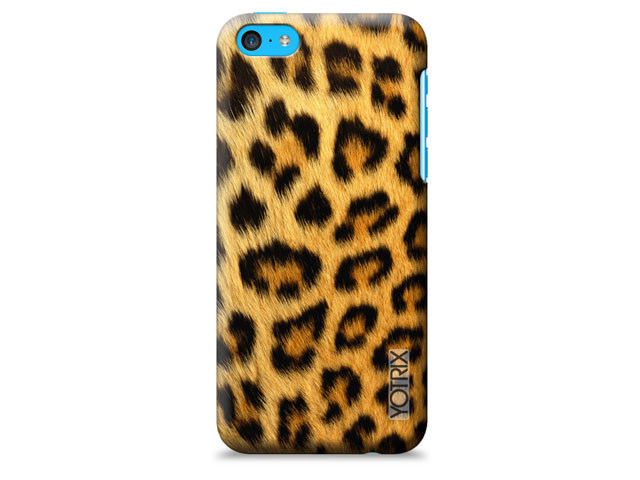 Чехол Yotrix ArtCase для Apple iPhone 5C (рисунок Гепард, пластиковый)