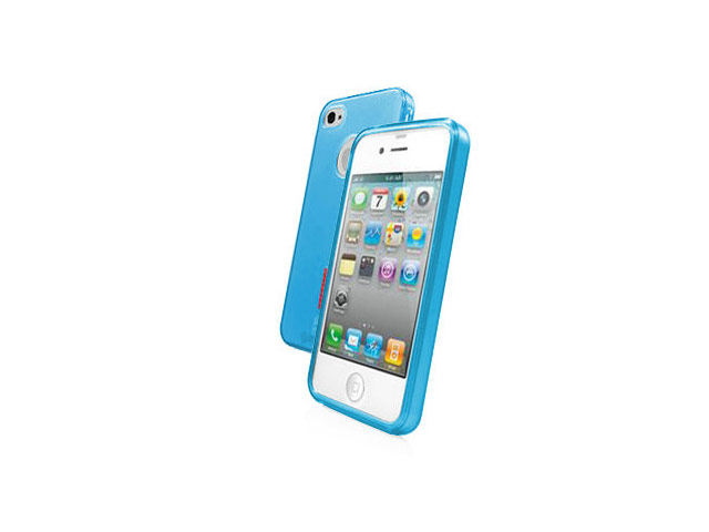 Чехол Capdase SoftJacket2 XPose для Apple iPhone 4 (голубой)