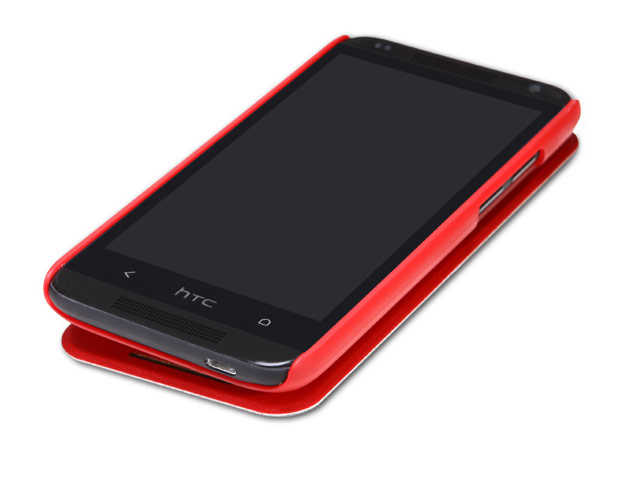 Чехол Nillkin V-series Leather case для HTC Desire 601 619D (Zara) (красный, кожанный)