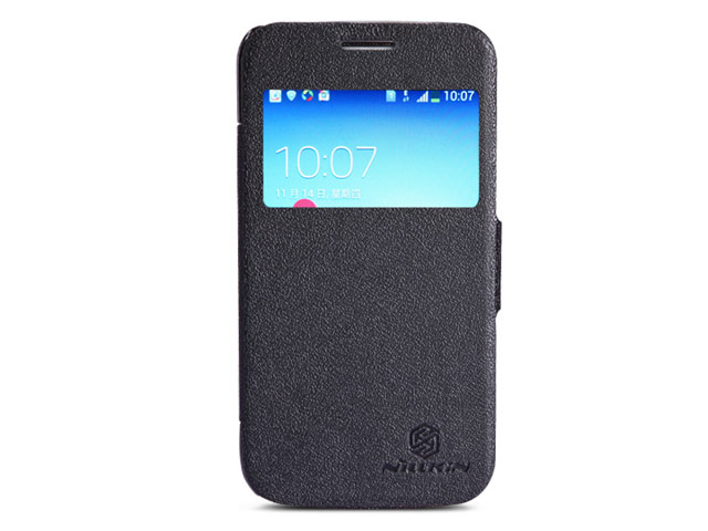 Чехол Nillkin Fresh Series Leather case для Samsung Galaxy Trend 3 G3502U (черный, кожанный)