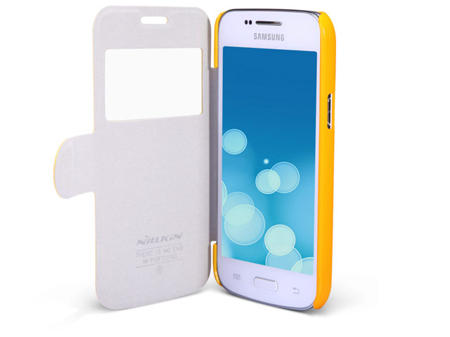 Чехол Nillkin Fresh Series Leather case для Samsung Galaxy Trend 3 G3502U (красный, кожанный)