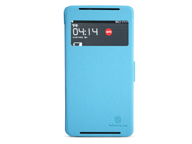 Чехол Nillkin Fresh Series Leather case для Lenovo S930 (голубой, кожанный)