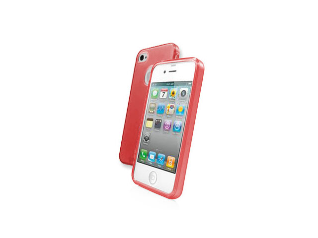 Чехол Capdase SoftJacket2 XPose для Apple iPhone 4 (красный)