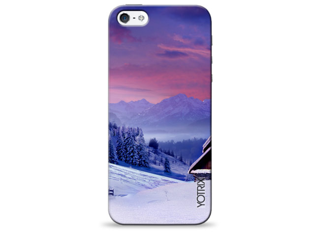 Чехол Yotrix ArtCase для Apple iPhone 5/5S (рисунок #4870, пластиковый)