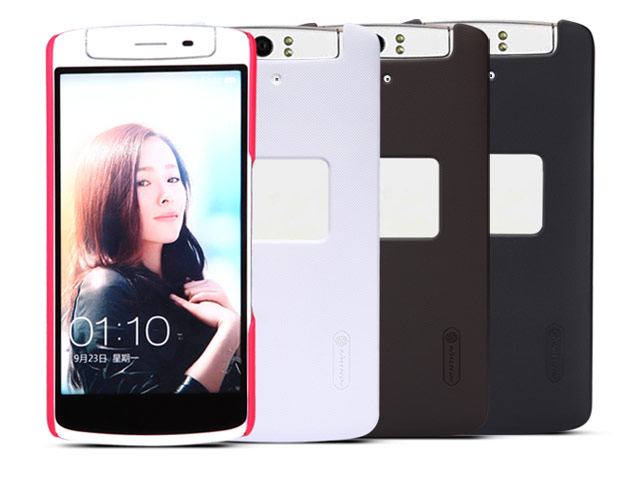 Чехол Nillkin Hard case для OPPO N1 (черный, пластиковый)