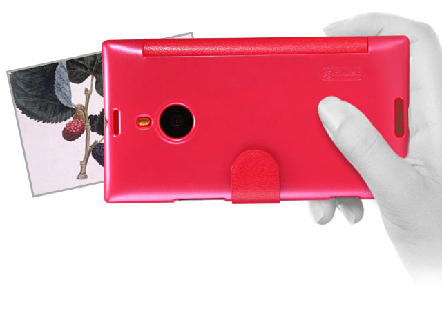Чехол Nillkin Fresh Series Leather case для Nokia Lumia 1520 (черный, кожанный)