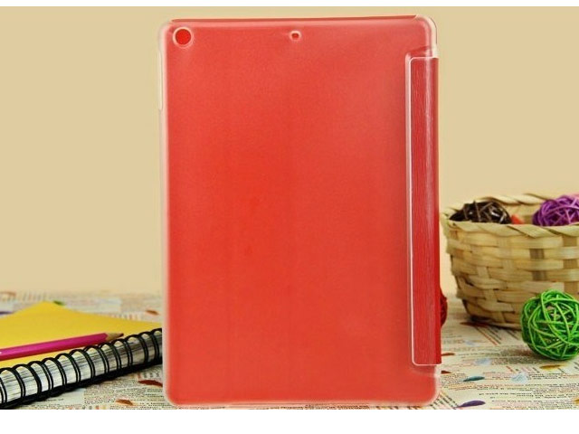 Чехол WRX Leather case для Apple iPad Air (красный, кожанный)