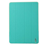 Чехол WRX Leather case для Apple iPad Air (бирюзовый, кожанный)