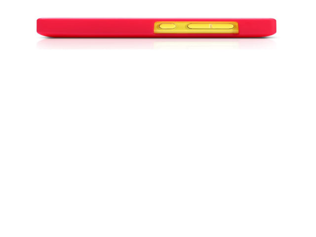 Чехол Nillkin Hard case для Nokia Asha 502 (красный, пластиковый)