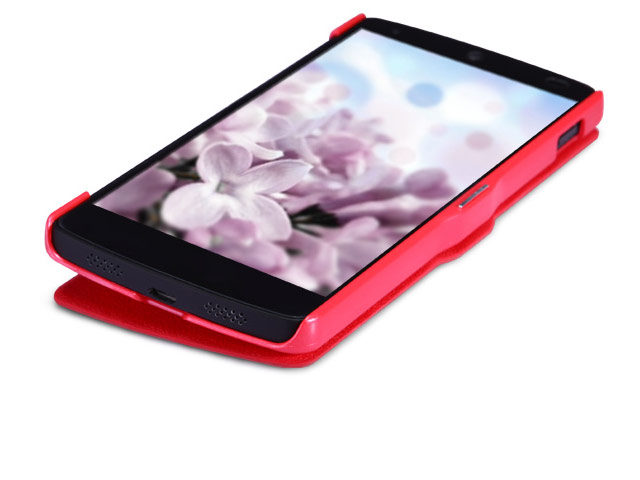 Чехол Nillkin Fresh Series Leather case для LG Google Nexus 5 (красный, кожанный)