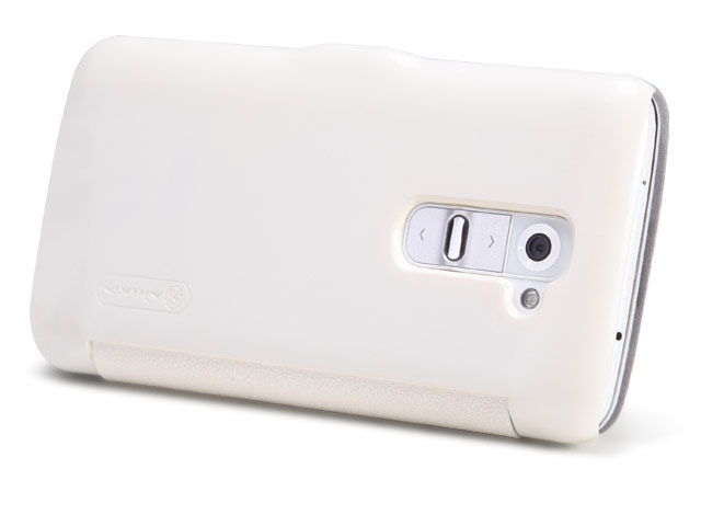 Чехол Nillkin Fresh Series Leather case для LG G2 D802 (белый, кожанный)