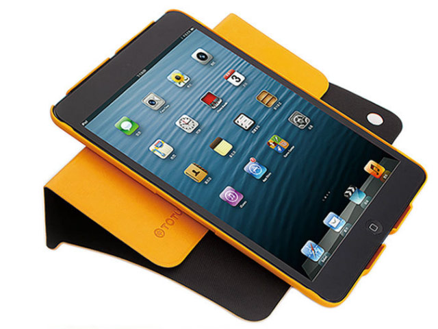 Чехол Totu Design Rotation Leather Case 360 для Apple iPad mini/iPad mini 2 (черный, кожанный)