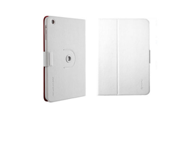 Чехол Totu Design Rotation Leather Case 360 для Apple iPad mini/iPad mini 2 (белый, кожанный)