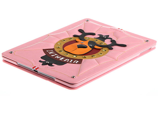 Чехол Nextouch InTheAir Throne case для Apple iPad Air (розовый, кожанный)