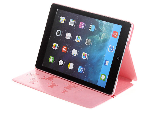 Чехол Nextouch InTheAir Throne case для Apple iPad Air (розовый, кожанный)