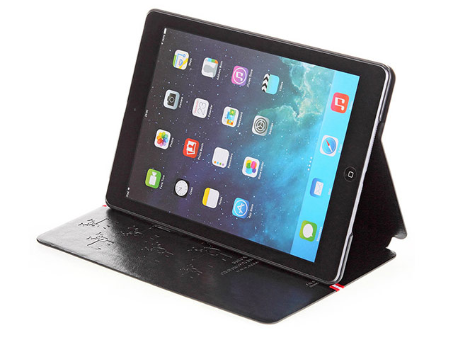 Чехол Nextouch InTheAir Throne case для Apple iPad Air (черный, кожанный)