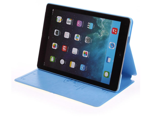 Чехол Nextouch InTheAir Monaco case для Apple iPad Air (голубой, кожанный)