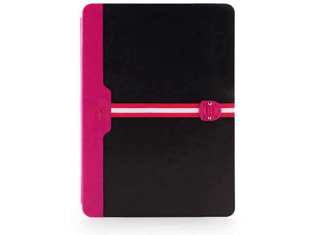 Чехол Nextouch InTheAir Monaco case для Apple iPad Air (черный/розовый, кожанный)