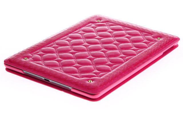 Чехол Nextouch InTheAir Elegant case для Apple iPad Air (малиновый, кожанный)