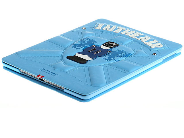 Чехол Nextouch InTheAir Guard case для Apple iPad Air (голубой, кожанный)