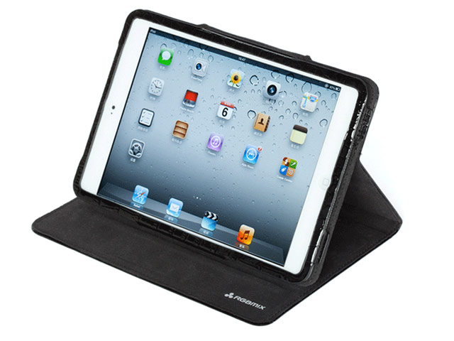 Чехол RGBMIX Smarter Cayman Case для Apple iPad Air (черный, кожанный)