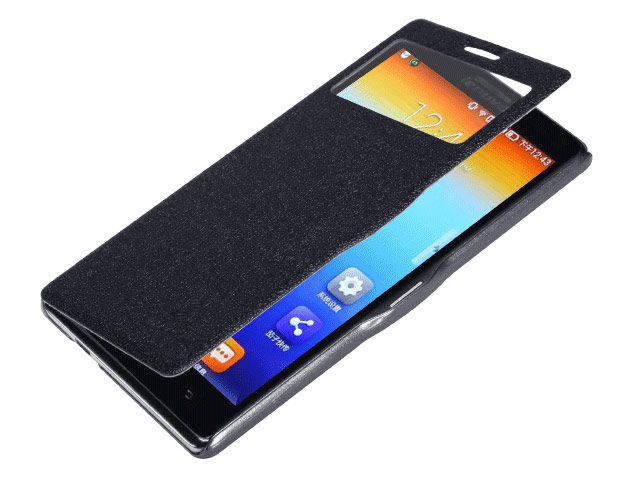 Чехол Nillkin Fresh Series Leather case для Lenovo Vibe Z K910 (черный, кожанный)