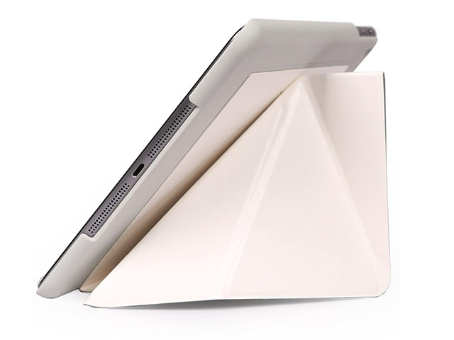 Чехол X-doria Magic Jacket Case для Apple iPad mini/iPad mini 2 (белый, кожанный)