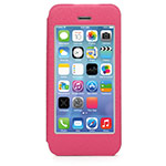Чехол X-doria Dash Folio View для Apple iPhone 5/5S (розовый, кожаный)