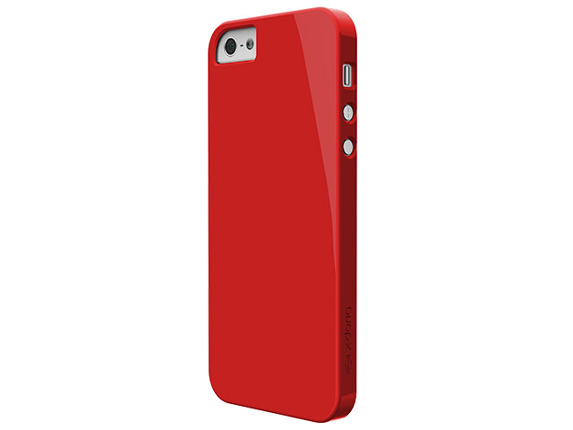 Чехол X-doria Engage Solid case для Apple iPhone 5/5S (красный, пластиковый)