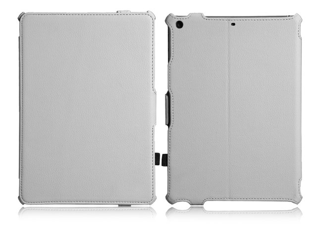 Чехол Yotrix FlipCase для Apple iPad Air (белый, кожанный)