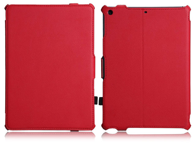 Чехол Yotrix FlipCase для Apple iPad Air (красный, кожанный)